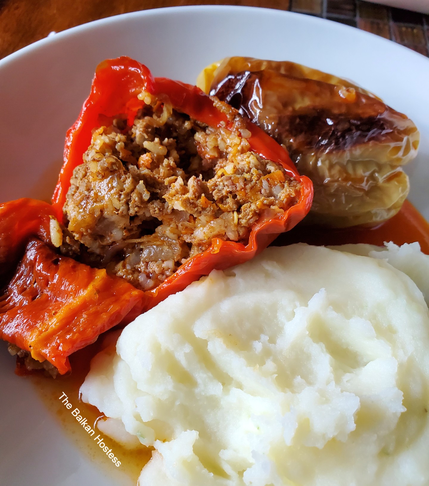 Punjene Paprike / Balkan-Style Stuffed Peppers - The Balkan Hostess